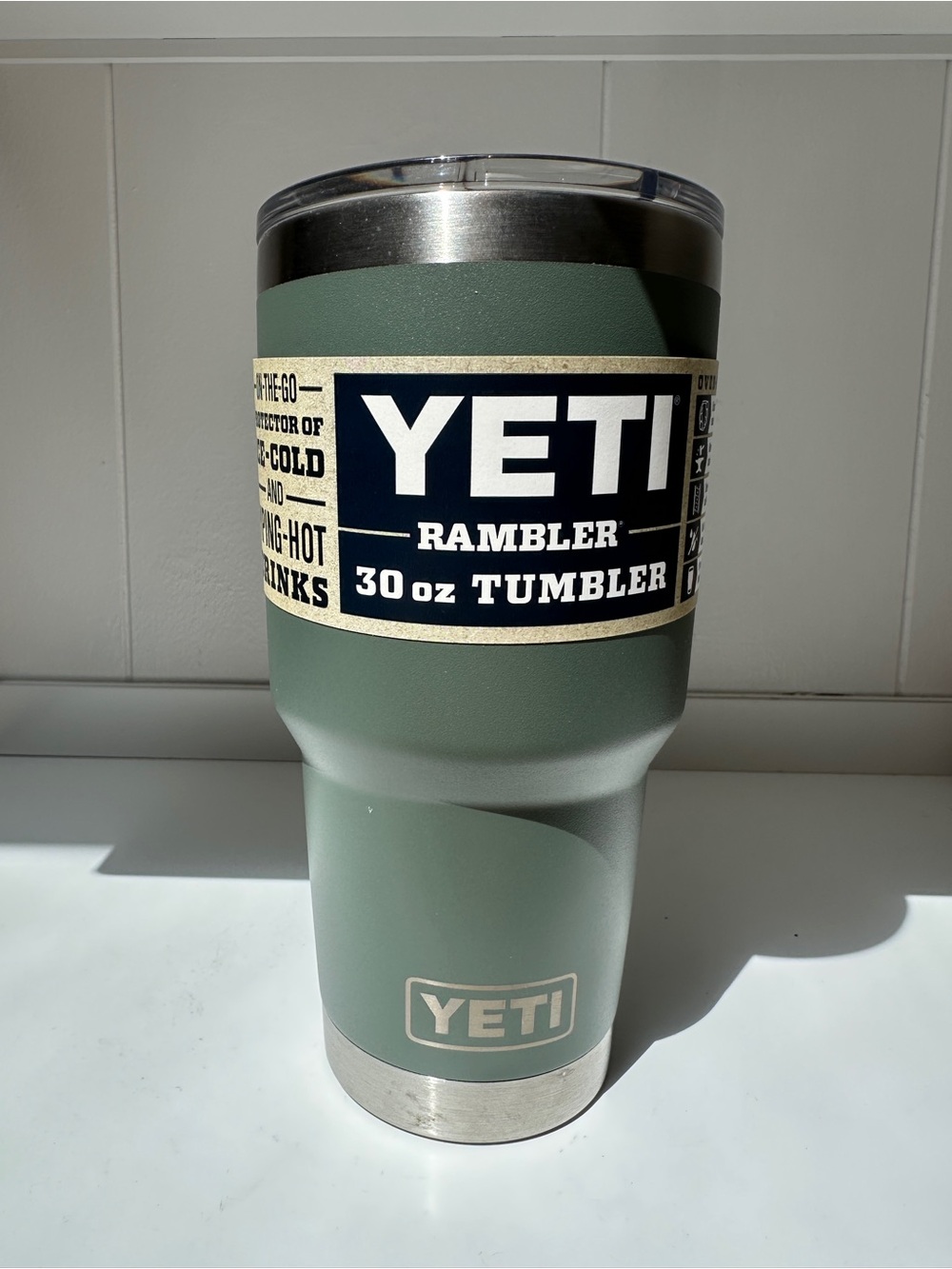 Yeti Rambler Tumbler Camp Green 30oz NWT